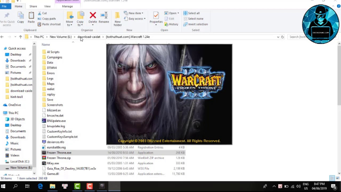Download Warcraft 3 Frozen throne về máy tính